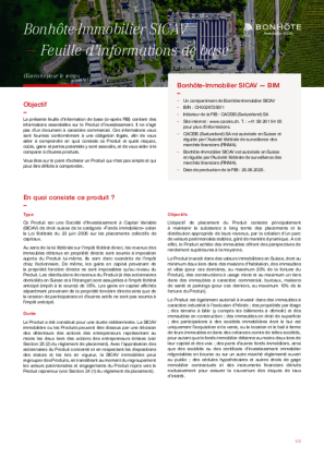 Basic information sheet (FR)