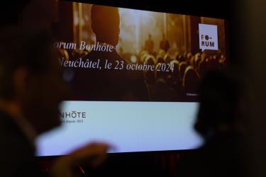 Forum Bonhôte Neuchâtel 2024