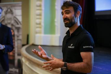 Soirée de lancement du fonds Megatrend en présence d'Alan Roura