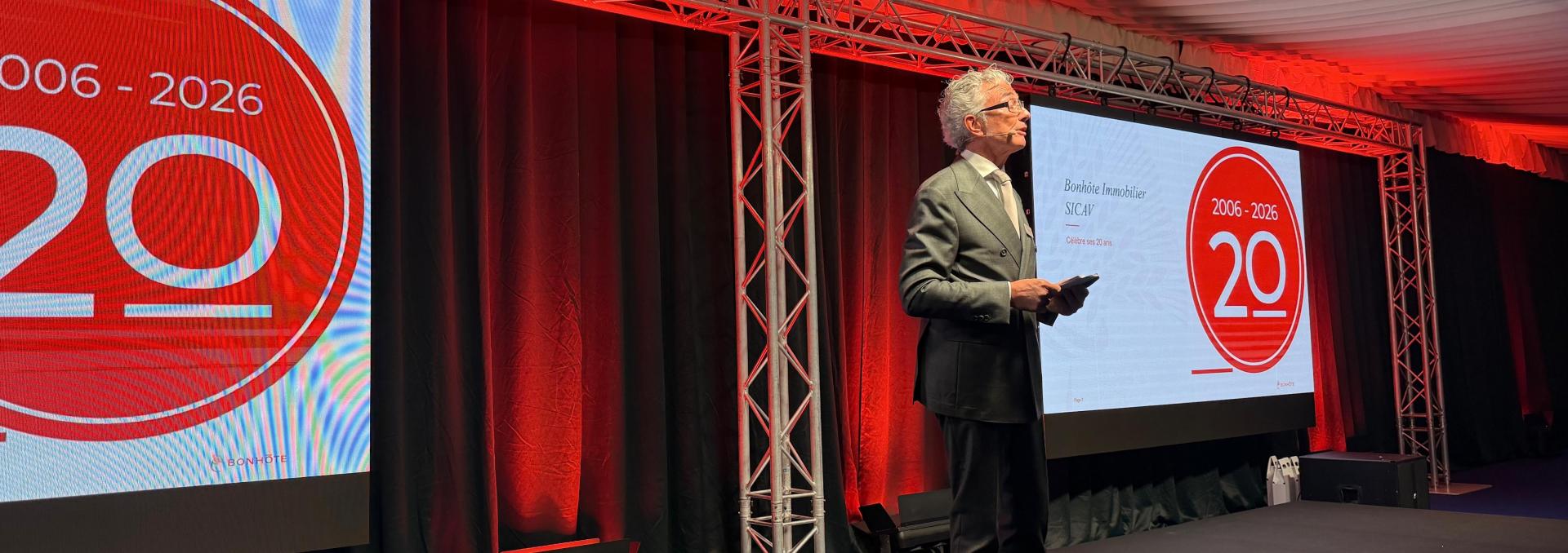 Bonhôte au Salon de l'immobilier neuchâtelois