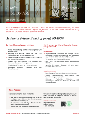 Assistenz Private Banking