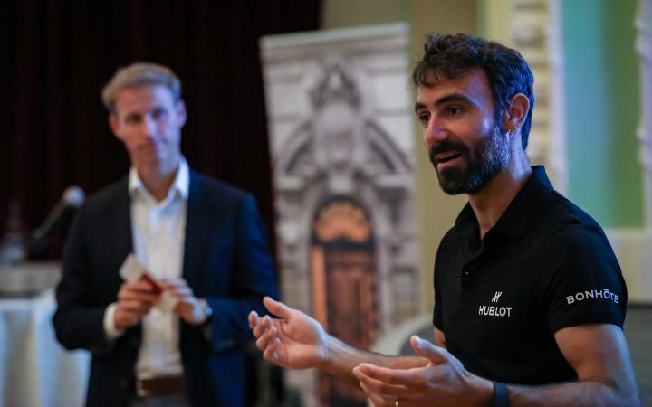 Soirée Bonhôte en présence d'Alan Roura au Casino de Morges